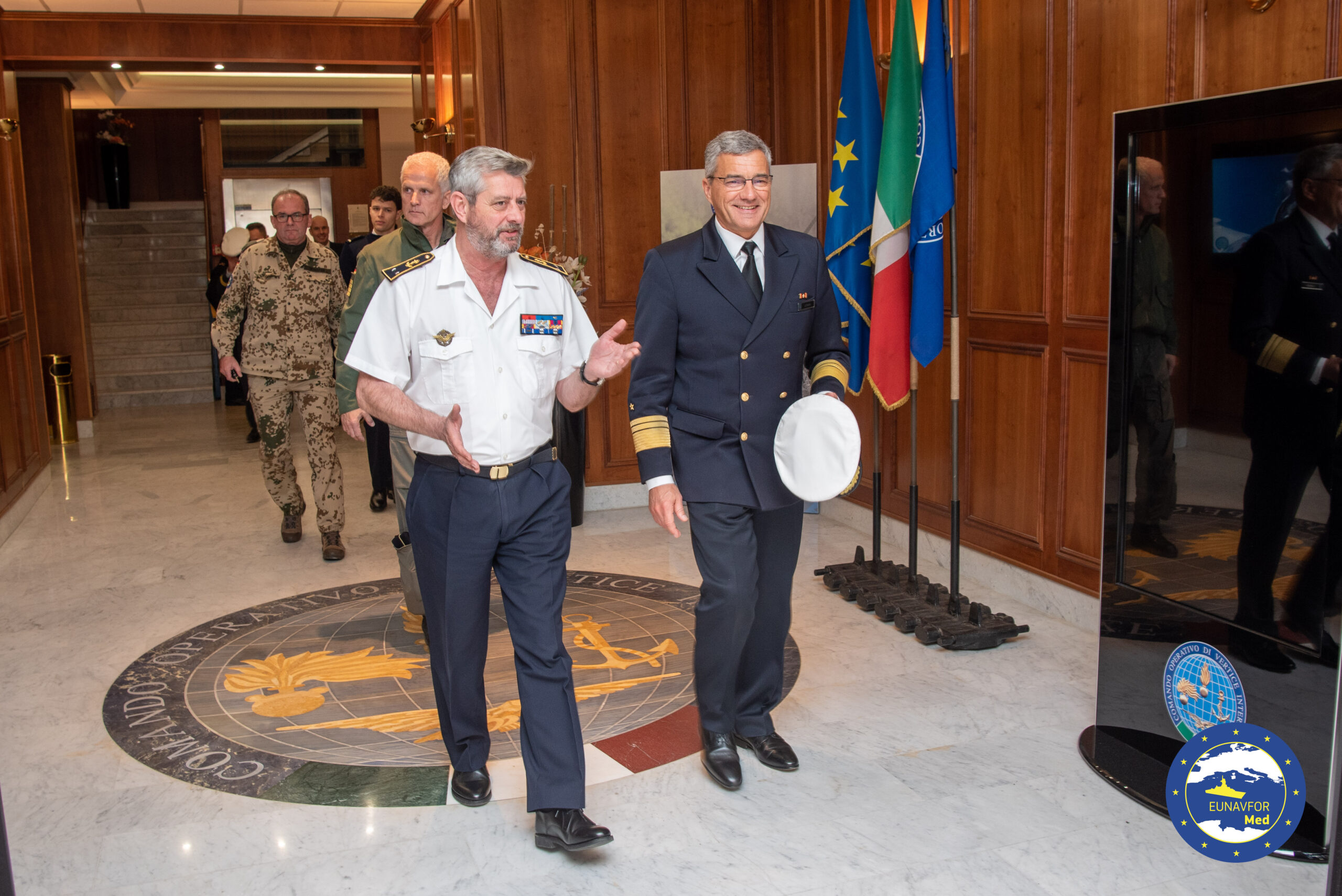 Vice Admiral Frank LENSKI, Deputy Chief of German Naval Forces, visited ...