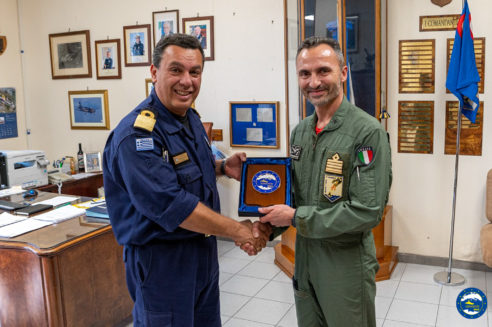 Visit of the Force Commander of EUNAVFOR MED IRINI to Sigonella Forward Operating Base